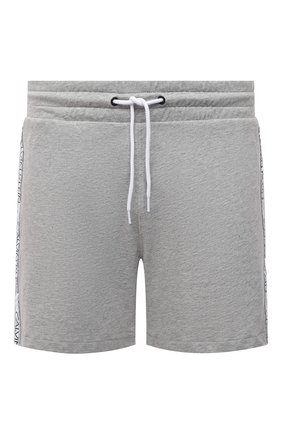 Мужские хлопковые шорты CALVIN KLEIN серого цвета по цене 6145 руб., арт. KM0KM00611 | Фото 1 Мужские хлопковые шорты CALVIN KLEIN серого цвета, арт. KM0KM00611 | Фото 1