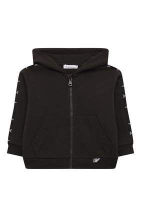 Детский хлопковая толстовка EMPORIO ARMANI хаки цвета по цене 10550 руб., арт. 6KHBJ2/3J4BZ | Фото 1 Детский хлопковая толстовка EMPORIO ARMANI хаки цвета, арт. 6KHBJ2/3J4BZ | Фото 1