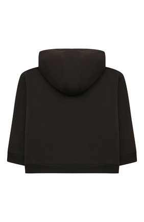 Детский хлопковая толстовка EMPORIO ARMANI хаки цвета по цене 10550 руб., арт. 6KHBJ2/3J4BZ | Фото 2 Детский хлопковая толстовка EMPORIO ARMANI хаки цвета, арт. 6KHBJ2/3J4BZ | Фото 2