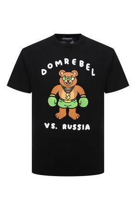 Мужская хлопковая футболка DOMREBEL черного цвета по цене 13400 руб., арт. CASH PRIZE/B0X T-SHIRT | Фото 1 Мужская хлопковая футболка DOMREBEL черного цвета, арт. CASH PRIZE/B0X T-SHIRT | Фото 1 (Материал внешний: Хлопок; Длина (для топов): Стандартные; Рукава: Короткие; Принт: С принтом; Стили: Гранж)
