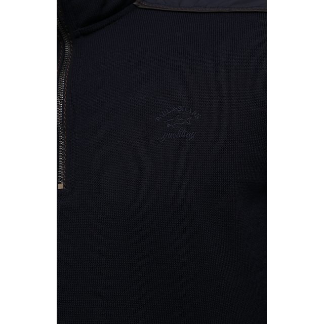 Шерстяной свитер Paul&Shark 11311102/FLV, цвет синий, размер 54 11311102/FLV - фото 5