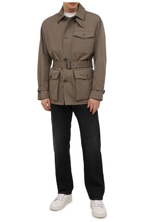 Мужская хлопковая куртка RALPH LAUREN хаки цвета по цене 168000 руб., арт. 790841406 | Фото 2 Мужская хлопковая куртка RALPH LAUREN хаки цвета, арт. 790841406 | Фото 2