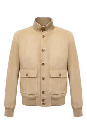 Мужской замшевый бомбер RALPH LAUREN бежевого цвета по цене 326500 руб., арт. 790824822 | Фото 1 Мужской замшевый бомбер RALPH LAUREN бежевого цвета, арт. 790824822 | Фото 1