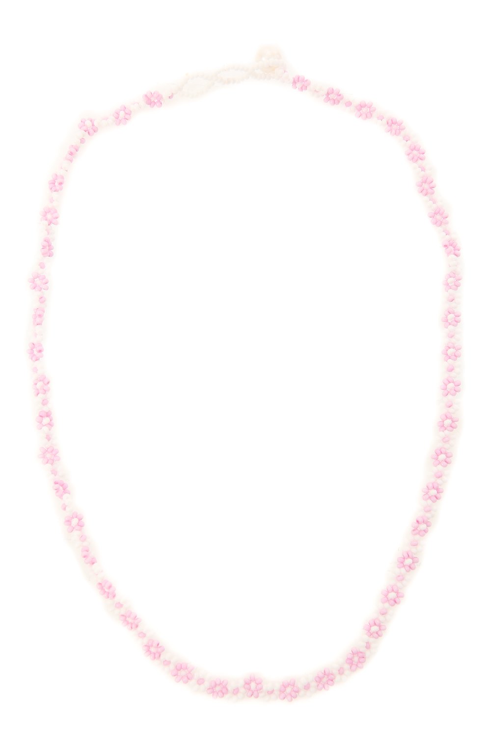 Женское чокер ромашка HIAYNDERFYT розового цвета, арт. 1-3PRM | Фото 1 (Материал: Стекло)