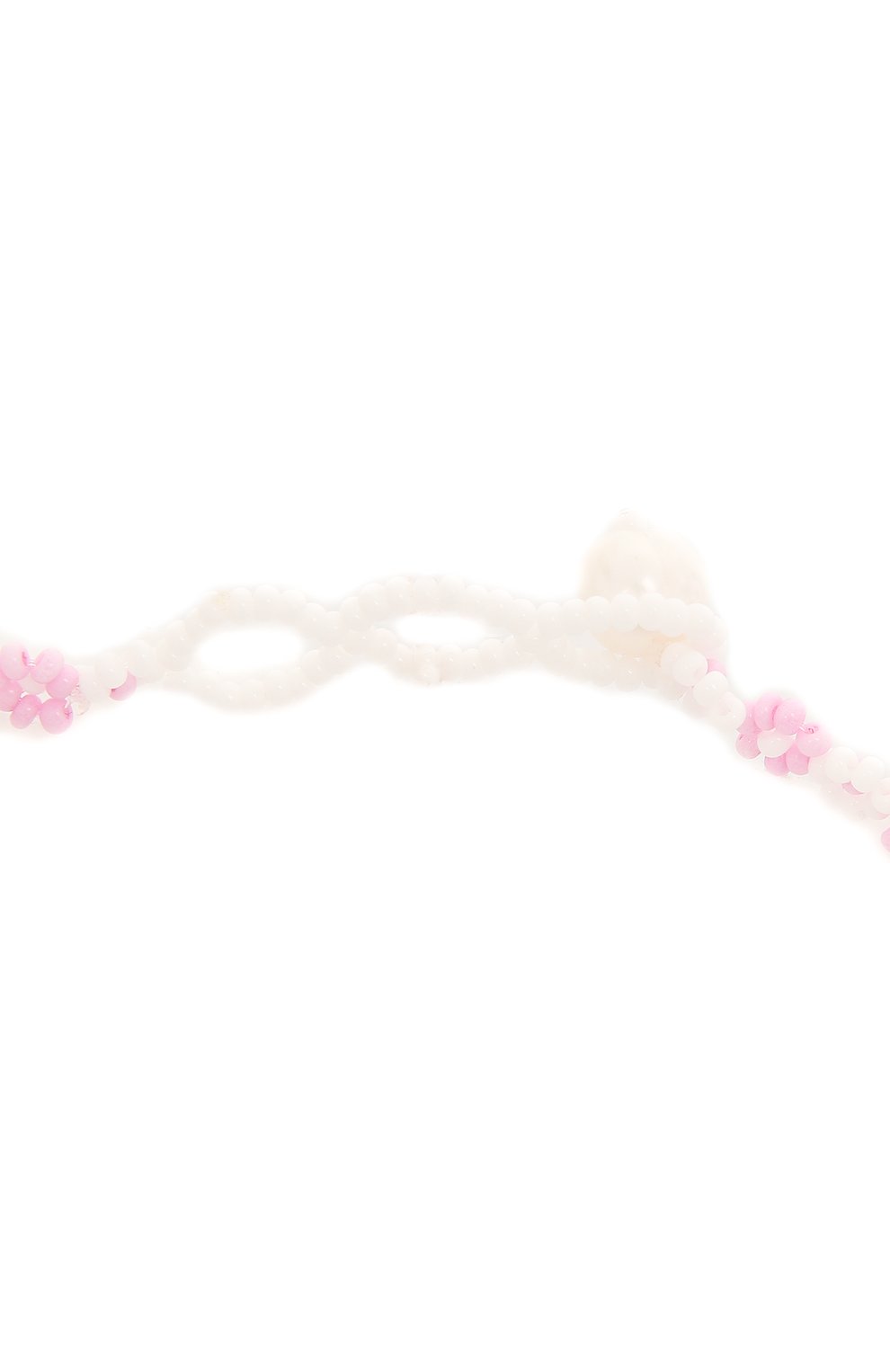Женское чокер ромашка HIAYNDERFYT розового цвета, арт. 1-3PRM | Фото 3 (Материал: Стекло)