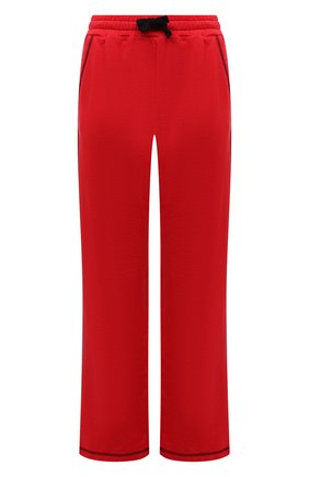 Женские хлопковые брюки REDVALENTINO красного цвета по цене 36050 руб., арт. WR3MD01V/61W | Фото 1 Женские хлопковые брюки REDVALENTINO красного цвета, арт. WR3MD01V/61W | Фото 1 (Длина (брюки, джинсы): Стандартные; Материал внешний: Хлопок; Силуэт Ж (брюки и джинсы): Расклешенные; Стили: Спорт-шик; Женское Кросс-КТ: Брюки-одежда)