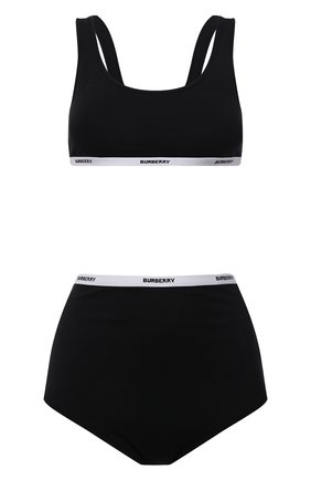 Женский раздельный купальник BURBERRY черного цвета по цене 39300 руб., арт. 8039558 | Фото 1 Женский раздельный купальник BURBERRY черного цвета, арт. 8039558 | Фото 1