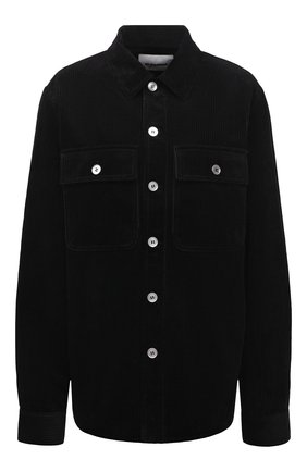 Женская хлопковая рубашка JIL SANDER черного цвета по цене 89950 руб., арт. JPPT600105-WT243014 | Фото 1 Женская хлопковая рубашка JIL SANDER черного цвета, арт. JPPT600105-WT243014 | Фото 1