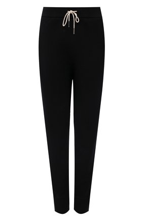 Женские хлопковые джоггеры JIL SANDER черного цвета по цене 41450 руб., арт. JPPT727517-WT248608 | Фото 1 Женские хлопковые джоггеры JIL SANDER черного цвета, арт. JPPT727517-WT248608 | Фото 1