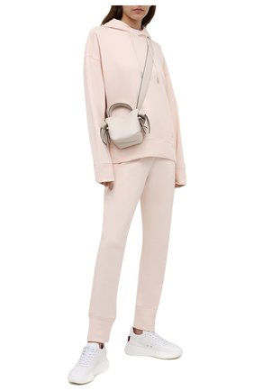 Женские хлопковые джоггеры JIL SANDER светло-розового цвета по цене 41450 руб., арт. JPPT727517-WT248608 | Фото 2 Женские хлопковые джоггеры JIL SANDER светло-розового цвета, арт. JPPT727517-WT248608 | Фото 2