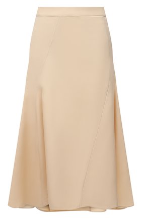 Женская юбка JIL SANDER светло-бежевого цвета по цене 108500 руб., арт. JSCT350802-WT470300 | Фото 1