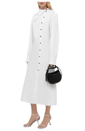 Женское хлопковое платье JIL SANDER белого цвета по цене 89850 руб., арт. JSPT504405-WT244200 | Фото 2 Женское хлопковое платье JIL SANDER белого цвета, арт. JSPT504405-WT244200 | Фото 2