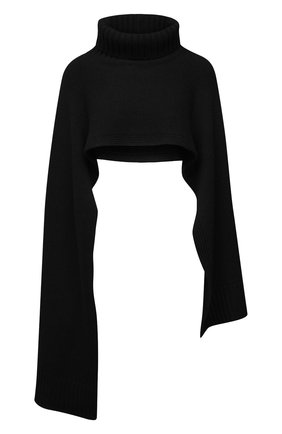 Женский кашемировый шарф JIL SANDER черного цвета по цене 143000 руб., арт. JSPT762018-WTY11048 | Фото 1 Женский кашемировый шарф JIL SANDER черного цвета, арт. JSPT762018-WTY11048 | Фото 1