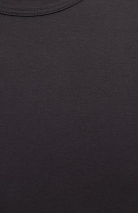Мужская хлопковая футболка JAMES PERSE темно-серого цвета, арт. MLJ3311 | Фото 5 (Принт: Без принта; Рукава: Короткие; Длина (для топов): Стандартные; Материал внешний: Хлопок; Стили: Кэжуэл)