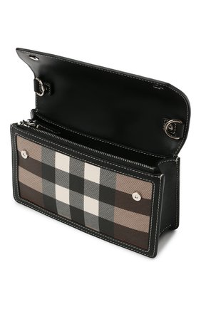Мужская сумка BURBERRY коричневого цвета по цене 73300 руб., арт. 8039213 | Фото 4 Мужская сумка BURBERRY коричневого цвета, арт. 8039213 | Фото 4