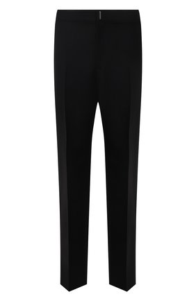 Мужские шерстяные брюки GIVENCHY черного цвета по цене 59950 руб., арт. BM50TJ100H | Фото 1 Мужские шерстяные брюки GIVENCHY черного цвета, арт. BM50TJ100H | Фото 1