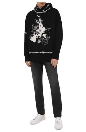 Мужские джинсы GIVENCHY темно-серого цвета по цене 49950 руб., арт. BM50ST50BJ | Фото 2 Мужские джинсы GIVENCHY темно-серого цвета, арт. BM50ST50BJ | Фото 2