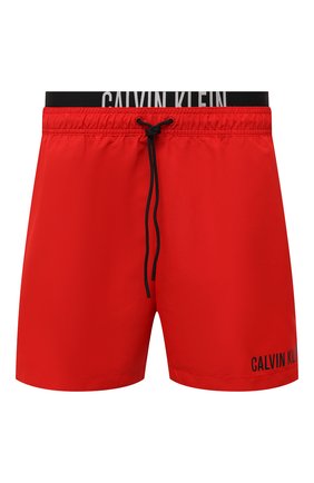 Мужские плавки-шорты CALVIN KLEIN красного цвета по цене 8655 руб., арт. KM0KM00552 | Фото 1 Мужские плавки-шорты CALVIN KLEIN красного цвета, арт. KM0KM00552 | Фото 1 (Материал внешний: Синтетический материал)
