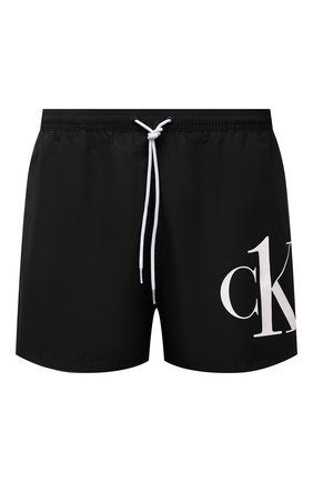 Мужские плавки-шорты CALVIN KLEIN черного цвета по цене 7510 руб., арт. KM0KM00591 | Фото 1 Мужские плавки-шорты CALVIN KLEIN черного цвета, арт. KM0KM00591 | Фото 1