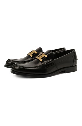 Мужские кожаные лоферы TOD’S черного цвета по цене 61700 руб., арт. XXM26C0E041AKT | Фото 1 Мужские кожаные лоферы TOD’S черного цвета, арт. XXM26C0E041AKT | Фото 1