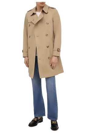 Мужские кожаные лоферы TOD’S черного цвета по цене 61700 руб., арт. XXM26C0E041AKT | Фото 2 Мужские кожаные лоферы TOD’S черного цвета, арт. XXM26C0E041AKT | Фото 2