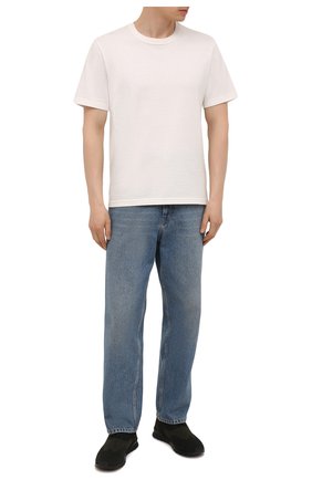 Мужские текстильные кроссовки KITON темно-зеленого цвета по цене 45150 руб., арт. USSCLAKN00813 | Фото 2 Мужские текстильные кроссовки KITON темно-зеленого цвета, арт. USSCLAKN00813 | Фото 2 (Материал внутренний: Натуральная кожа; Материал внешний: Текстиль; Подошва: Массивная; Стили: Спорт; Материал утеплителя: Без утеплителя)