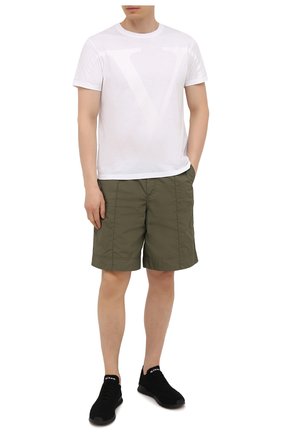 Мужские текстильные кроссовки KITON черного цвета по цене 52950 руб., арт. USSFITBN00823 | Фото 2 Мужские текстильные кроссовки KITON черного цвета, арт. USSFITBN00823 | Фото 2