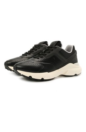 Женские кожаные кроссовки TOD’S черного цвета по цене 46550 руб., арт. XXW54C0EF41PYA | Фото 1 Женские кожаные кроссовки TOD’S черного цвета, арт. XXW54C0EF41PYA | Фото 1