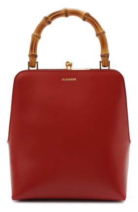Женская сумка goji JIL SANDER красного цвета по цене 125500 руб., арт. JSPT851578-WTB00080N | Фото 1 Женская сумка goji JIL SANDER красного цвета, арт. JSPT851578-WTB00080N | Фото 1