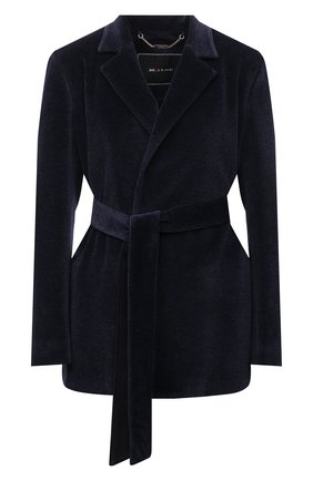 Женский жакет KITON темно-синего цвета по цене 283500 руб., арт. D50519K01T27 | Фото 1 Женский жакет KITON темно-синего цвета, арт. D50519K01T27 | Фото 1