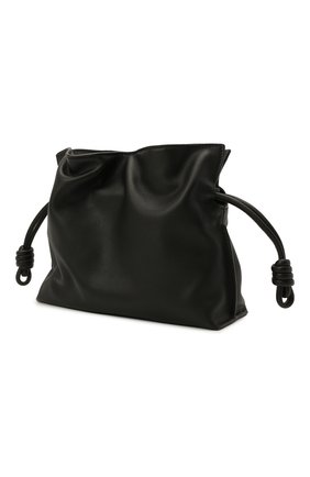 Женский клатч flamenco mini LOEWE черного цвета по цене 0 руб., арт. A411FC2X17 | Фото 4 Женский клатч flamenco mini LOEWE черного цвета, арт. A411FC2X17 | Фото 4 (Материал: Натуральная кожа; Женское Кросс-КТ: Клатч-клатчи; Размер: mini; Ремень/цепочка: На ремешке)
