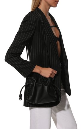 Женский клатч flamenco mini LOEWE черного цвета по цене 0 руб., арт. A411FC2X17 | Фото 6 Женский клатч flamenco mini LOEWE черного цвета, арт. A411FC2X17 | Фото 6 (Материал: Натуральная кожа; Женское Кросс-КТ: Клатч-клатчи; Размер: mini; Ремень/цепочка: На ремешке)