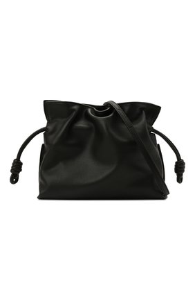 Женский клатч flamenco mini LOEWE черного цвета по цене 0 руб., арт. A411FC2X17 | Фото 7 Женский клатч flamenco mini LOEWE черного цвета, арт. A411FC2X17 | Фото 7 (Материал: Натуральная кожа; Женское Кросс-КТ: Клатч-клатчи; Размер: mini; Ремень/цепочка: На ремешке)
