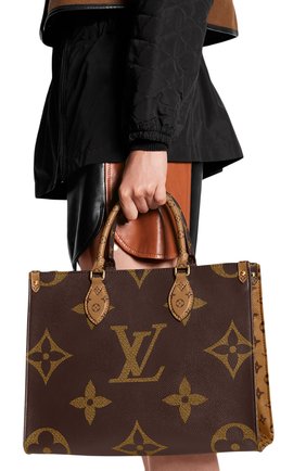 Женский сумка onthego LOUIS VUITTON коричневого цвета по цене 188000 руб., арт. M45321 | Фото 2 Женский сумка onthego LOUIS VUITTON коричневого цвета, арт. M45321 | Фото 2