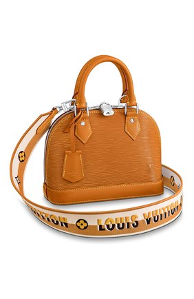 Женская сумка alma bb LOUIS VUITTON светло-коричневого цвета по цене 154000 руб., арт. M57540 | Фото 1 Женская сумка alma bb LOUIS VUITTON светло-коричневого цвета, арт. M57540 | Фото 1