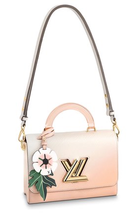 Женская сумка twist LOUIS VUITTON светло-розового цвета по цене 315000 руб., арт. M57670 | Фото 1 Женская сумка twist LOUIS VUITTON светло-розового цвета, арт. M57670 | Фото 1