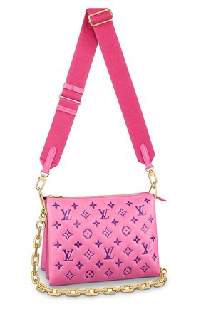 Женская сумка coussin pm LOUIS VUITTON розового цвета по цене 257000 руб., арт. M58628 | Фото 1 Женская сумка coussin pm LOUIS VUITTON розового цвета, арт. M58628 | Фото 1