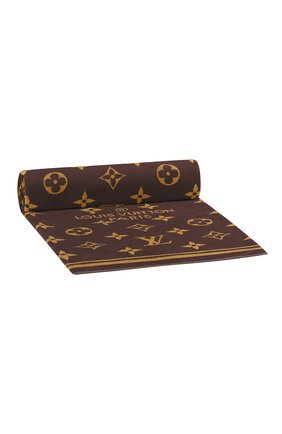 Женское хлопковое полотенце monogram LOUIS VUITTON коричневого цвета по цене 42500 руб., арт. M72364 | Фото 1 Женское хлопковое полотенце monogram LOUIS VUITTON коричневого цвета, арт. M72364 | Фото 1