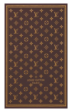 Женское хлопковое полотенце monogram LOUIS VUITTON коричневого цвета по цене 42500 руб., арт. M72364 | Фото 2 Женское хлопковое полотенце monogram LOUIS VUITTON коричневого цвета, арт. M72364 | Фото 2