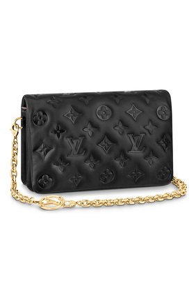 Женский клатч coussin LOUIS VUITTON черного цвета по цене 183000 руб., арт. M80742 | Фото 1 Женский клатч coussin LOUIS VUITTON черного цвета, арт. M80742 | Фото 1