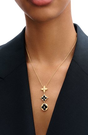 Женское колье color blossom lariat LOUIS VUITTON золотого цвета по цене 495000 руб., арт. Q97168 | Фото 2 Женское колье color blossom lariat LOUIS VUITTON золотого цвета, арт. Q97168 | Фото 2