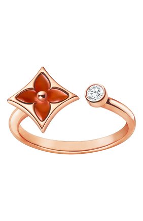 Женское кольцо color blossom mini star LOUIS VUITTON золотого цвета по цене 227000 руб., арт. Q9P36D | Фото 1 Женское кольцо color blossom mini star LOUIS VUITTON золотого цвета, арт. Q9P36D | Фото 1