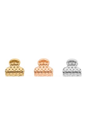 Женская набор из трех заколок nanogram LOUIS VUITTON разноцветного цвета по цене 23800 руб., арт. M68940 | Фото 1 Женская набор из трех заколок nanogram LOUIS VUITTON разноцветного цвета, арт. M68940 | Фото 1