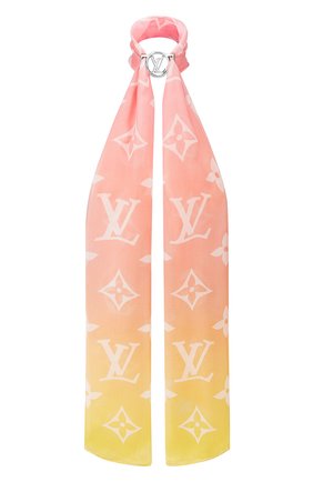 Женская шелковая ленка envy lv LOUIS VUITTON розового цвета по цене 53000 руб., арт. M76782 | Фото 1 Женская шелковая ленка envy lv LOUIS VUITTON розового цвета, арт. M76782 | Фото 1