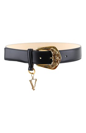 Женский кожаный ремень la medusa VERSACE черного цвета по цене 39200 руб., арт. 1001424/1A01056 | Фото 1 Женский кожаный ремень la medusa VERSACE черного цвета, арт. 1001424/1A01056 | Фото 1