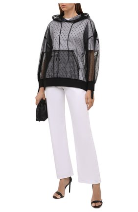 Женский худи REDVALENTINO черного цвета по цене 44600 руб., арт. WR3MF07L/5V3 | Фото 2 Женский худи REDVALENTINO черного цвета, арт. WR3MF07L/5V3 | Фото 2