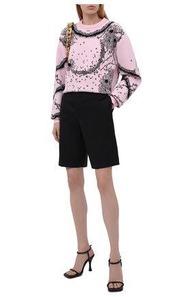 Женский пуловер из вискозы и шерсти GIVENCHY розового цвета по цене 99500 руб., арт. BW90DA4ZAD | Фото 2 Женский пуловер из вискозы и шерсти GIVENCHY розового цвета, арт. BW90DA4ZAD | Фото 2