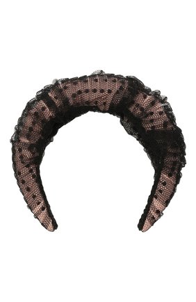 Женский ободок для волос REDVALENTINO светло-розового цвета по цене 11050 руб., арт. WQ2J0C22/GNL | Фото 1 Женский ободок для волос REDVALENTINO светло-розового цвета, арт. WQ2J0C22/GNL | Фото 1 (Материал: Текстиль)