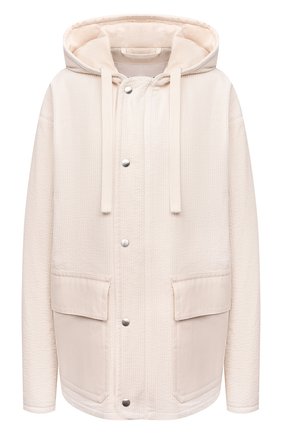 Женская хлопковая куртка JIL SANDER белого цвета по цене 137500 руб., арт. JPPT410417-WT243014A | Фото 1 Женская хлопковая куртка JIL SANDER белого цвета, арт. JPPT410417-WT243014A | Фото 1