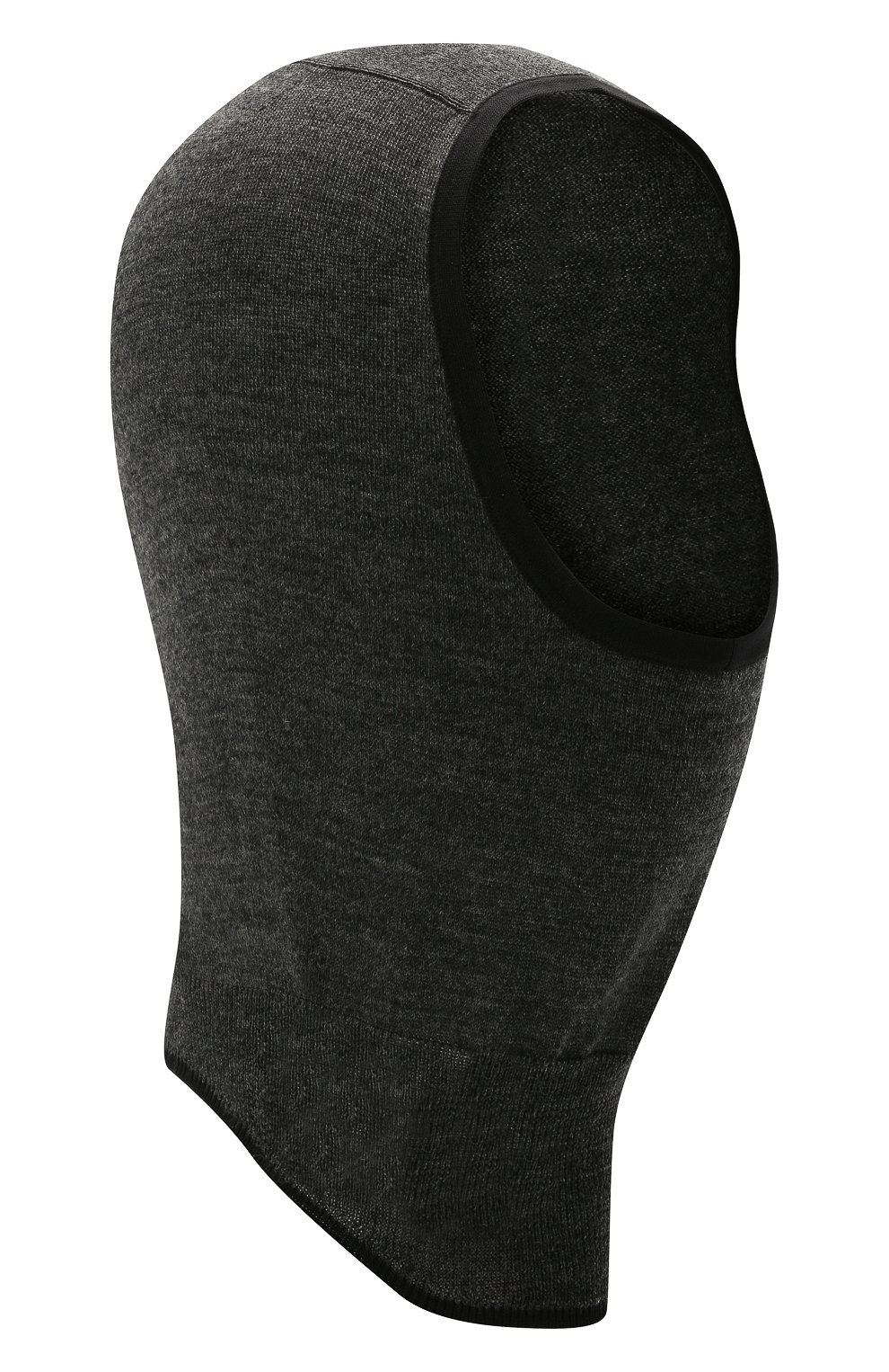 Женская шапка-балаклава JIL SANDER серого цвета, арт. JPPT764504-WTY21288 | Фото 1 (Материал: Текстиль, Шерсть; Женское Кросс-КТ: Балаклава)